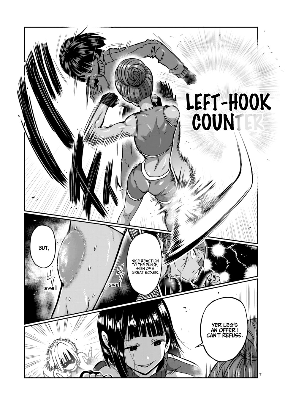 Danberu nan kiro moteru? Chapter 73 page 8 - Chapter 73: Front Squats