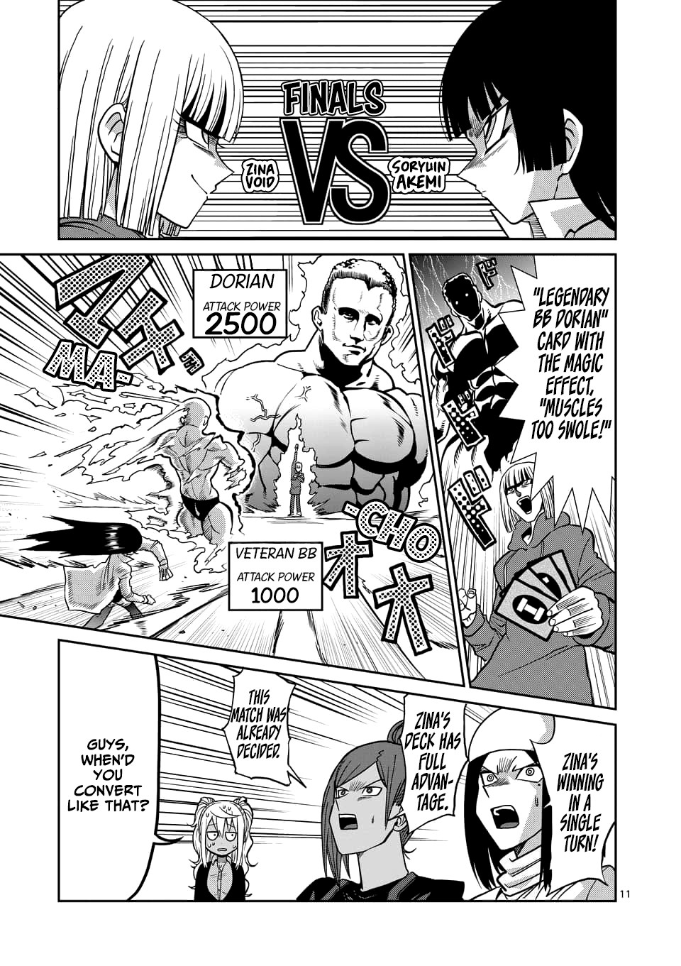 Danberu nan kiro moteru? Chapter 77 page 12 - Chapter 77: Macho the Gathering