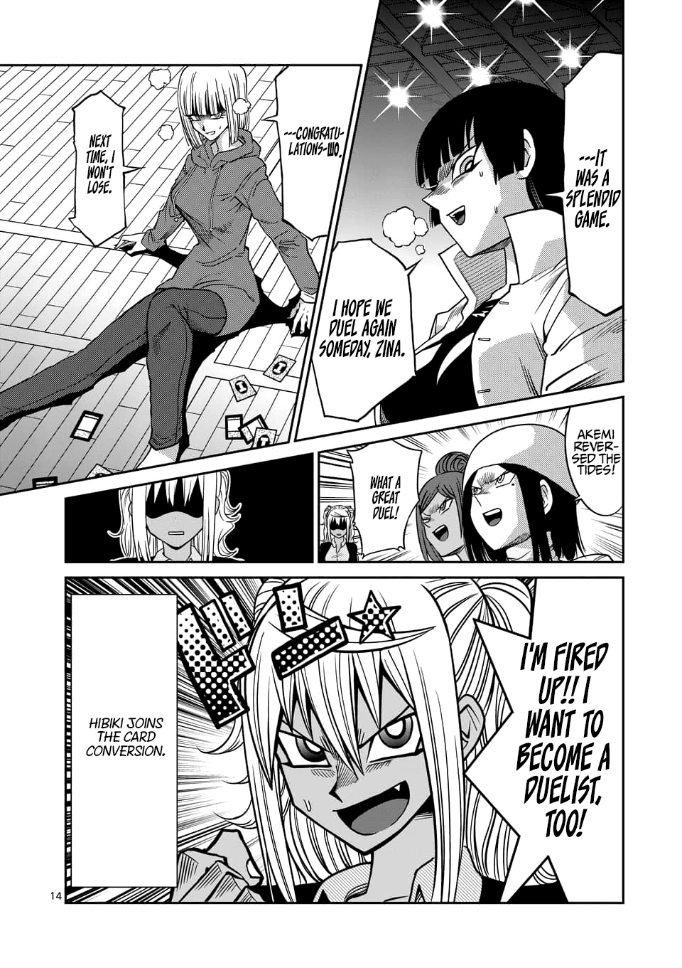 Danberu nan kiro moteru? Chapter 77 page 15 - Chapter 77: Macho the Gathering