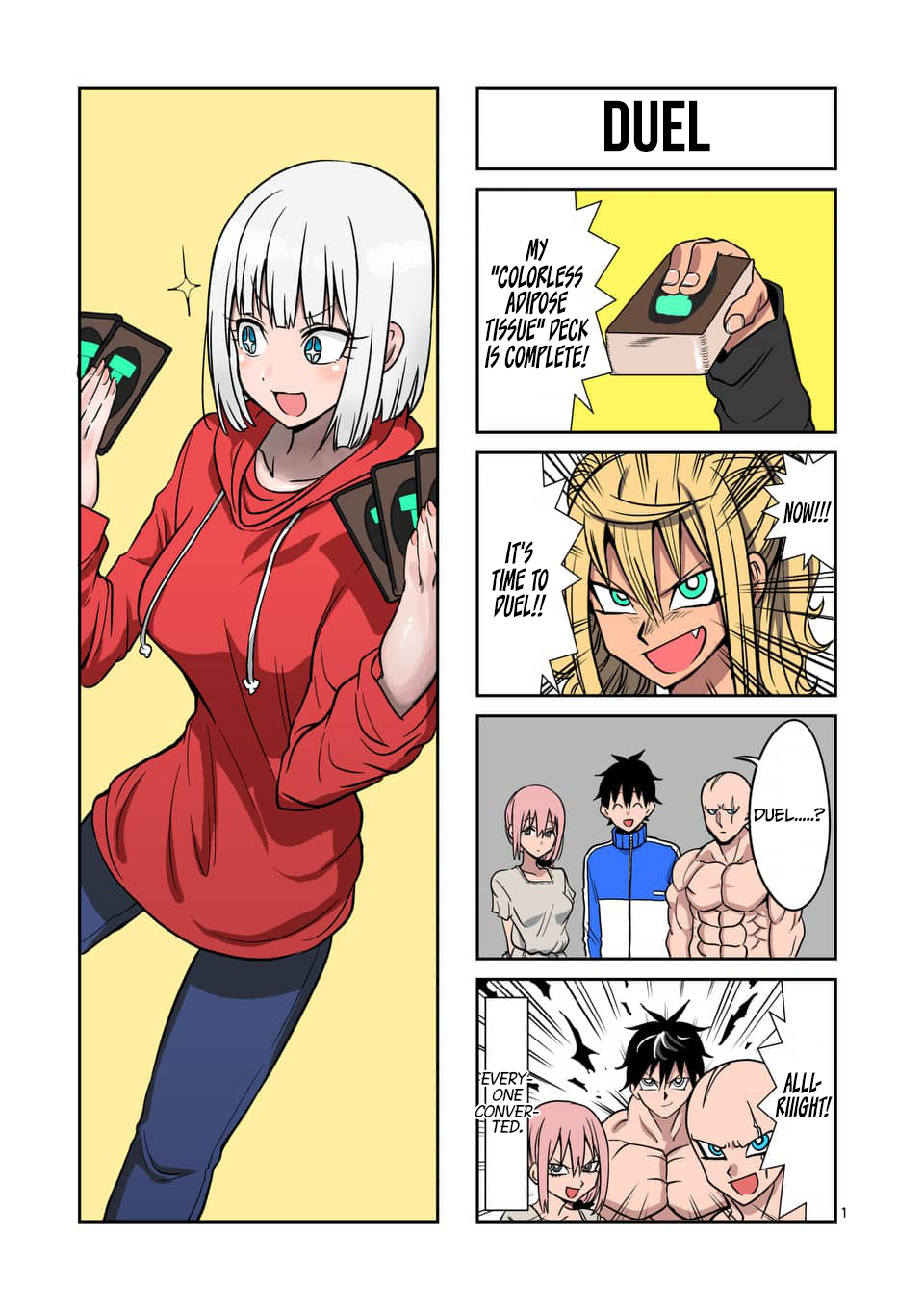 Danberu nan kiro moteru? Chapter 77 page 16 - Chapter 77: Macho the Gathering