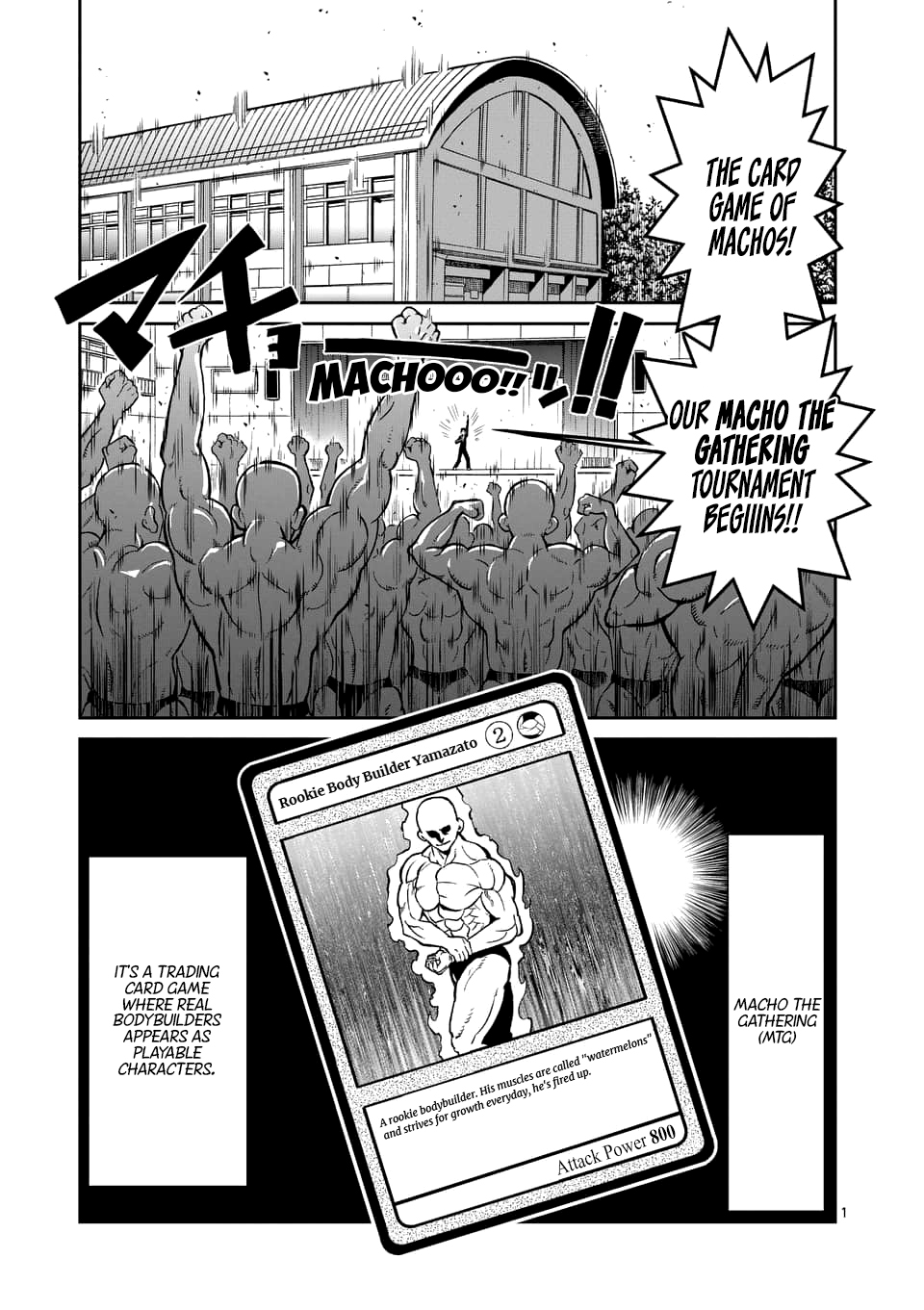 Danberu nan kiro moteru? Chapter 77 page 2 - Chapter 77: Macho the Gathering