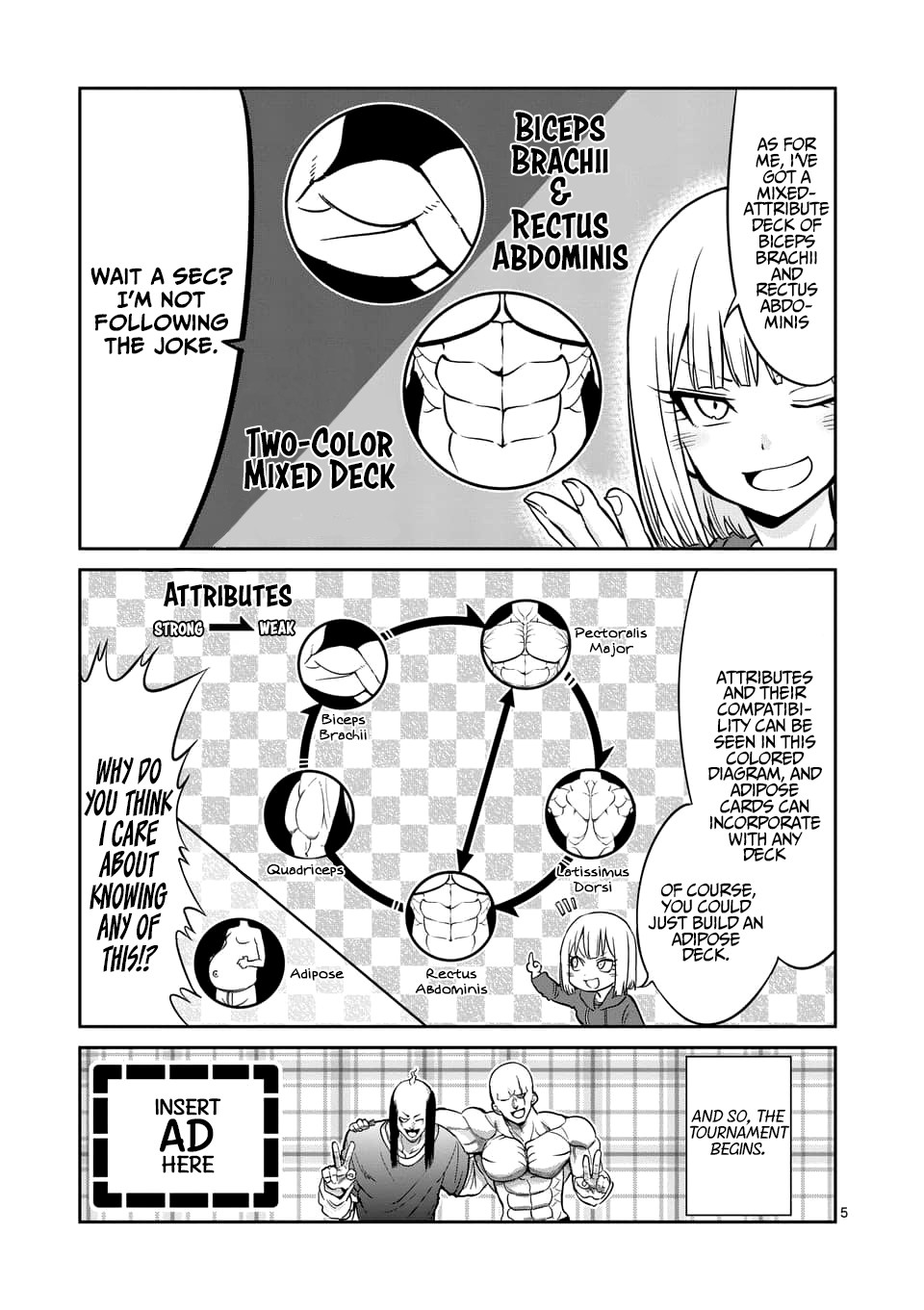 Danberu nan kiro moteru? Chapter 77 page 6 - Chapter 77: Macho the Gathering