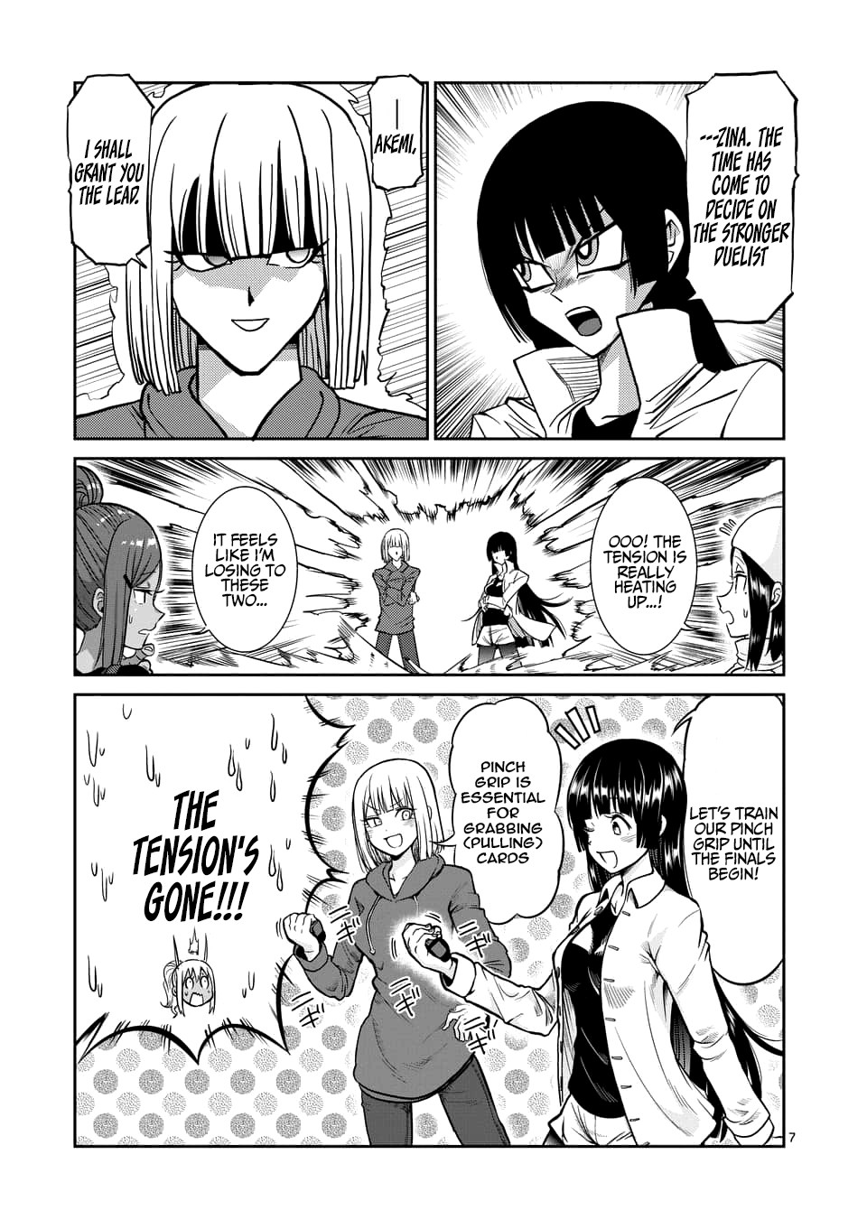 Danberu nan kiro moteru? Chapter 77 page 8 - Chapter 77: Macho the Gathering