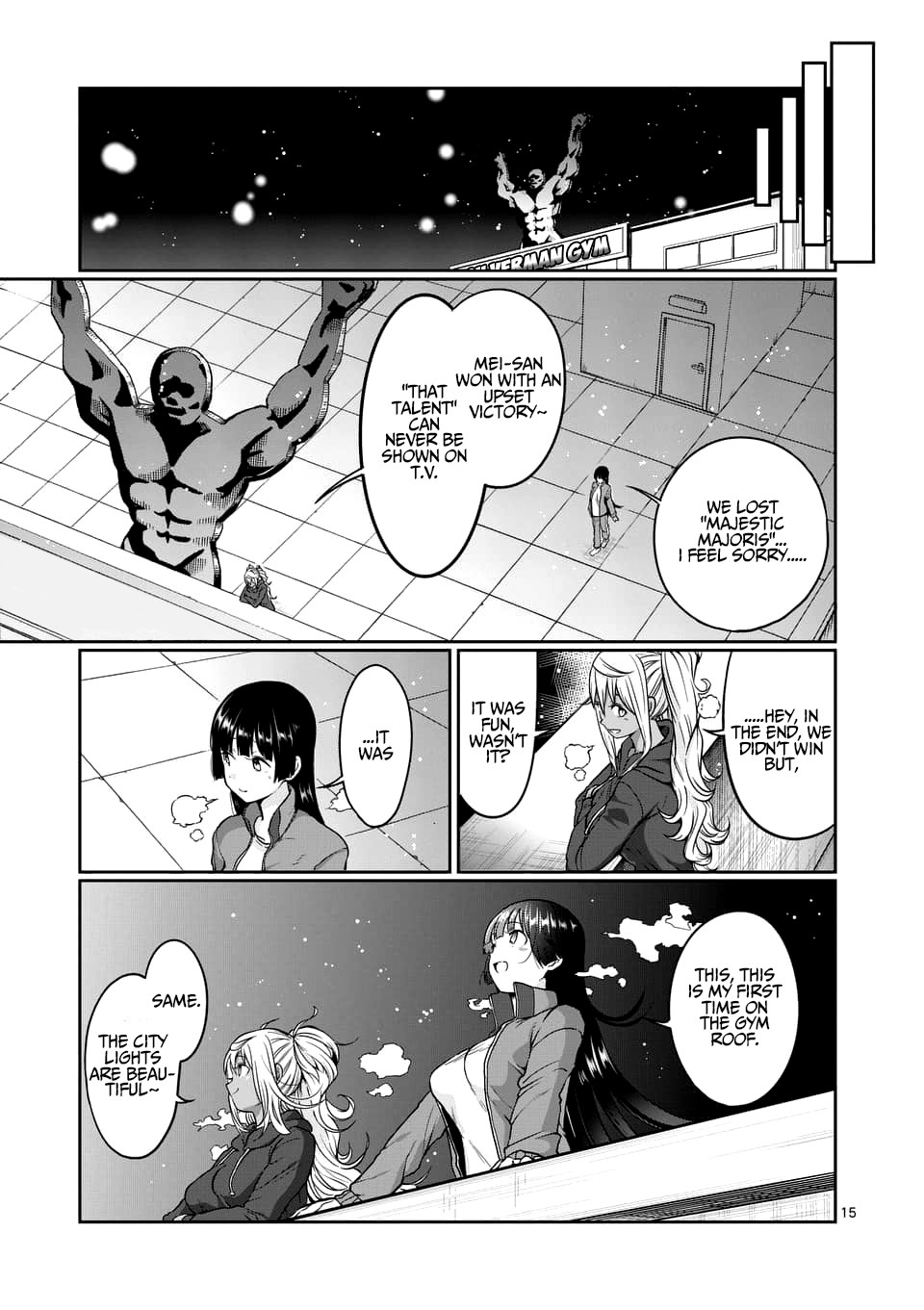 Danberu nan kiro moteru? Chapter 78 page 16 - Chapter 78: Reverse-Grip Push-Ups