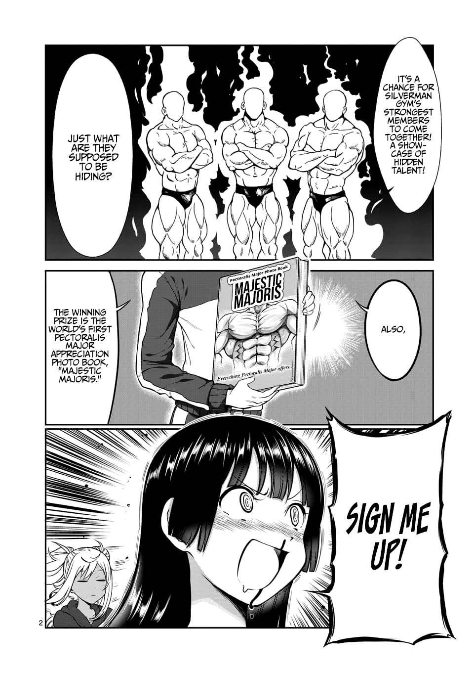 Danberu nan kiro moteru? Chapter 78 page 3 - Chapter 78: Reverse-Grip Push-Ups