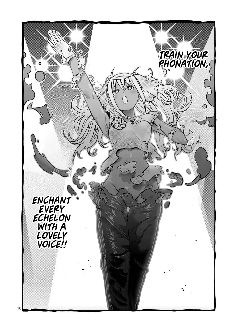 Danberu nan kiro moteru? Chapter 79 page 11 - Chapter 79: Vocal Training