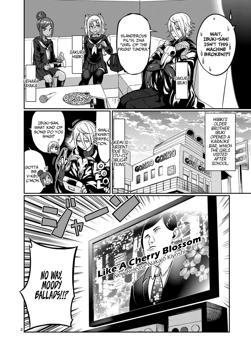 Danberu nan kiro moteru? Chapter 79 page 3 - Chapter 79: Vocal Training
