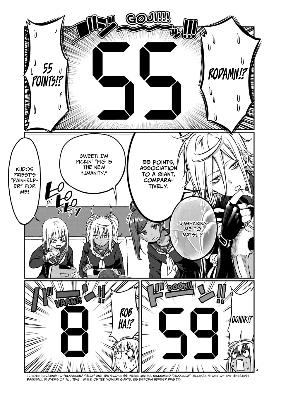 Danberu nan kiro moteru? Chapter 79 page 6 - Chapter 79: Vocal Training