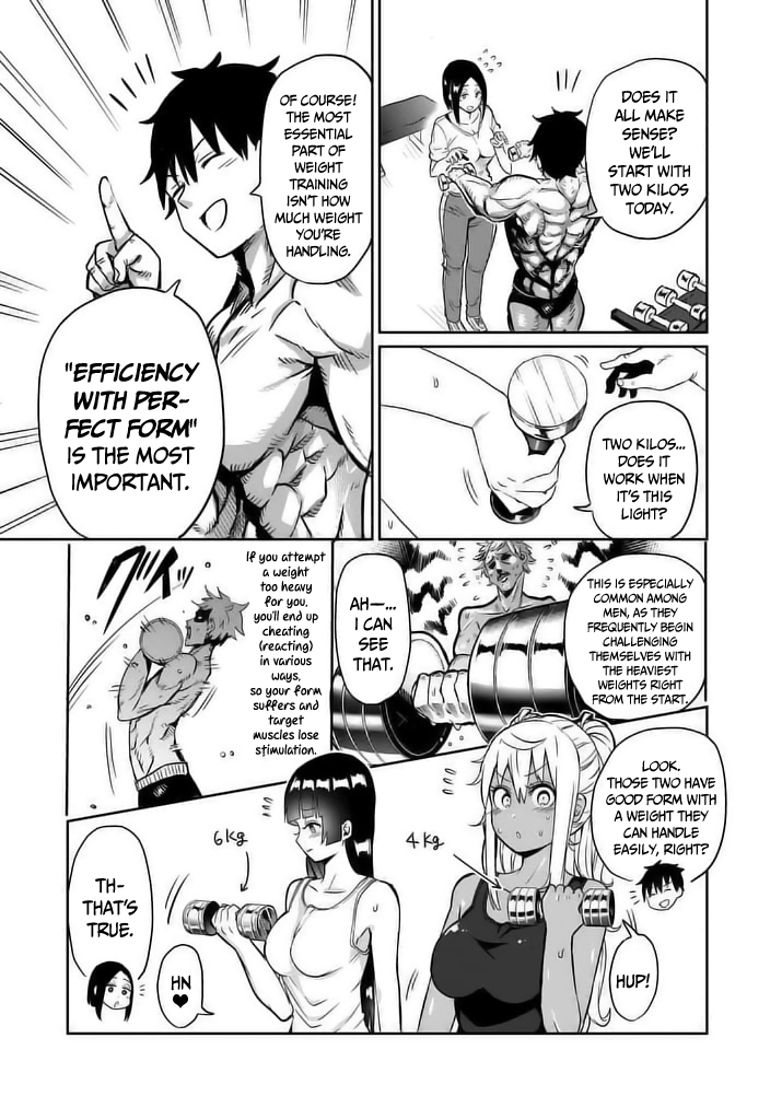 Danberu nan kiro moteru? Chapter 8 page 13 - Chapter 8: Dumbbell Curl