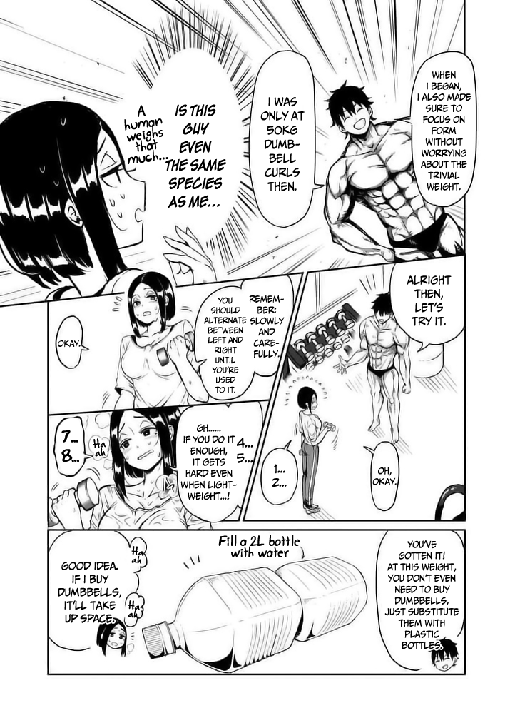Danberu nan kiro moteru? Chapter 8 page 14 - Chapter 8: Dumbbell Curl