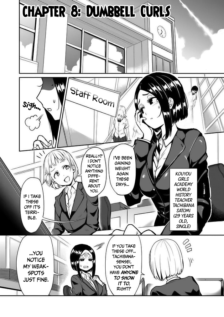 Danberu nan kiro moteru? Chapter 8 page 3 - Chapter 8: Dumbbell Curl