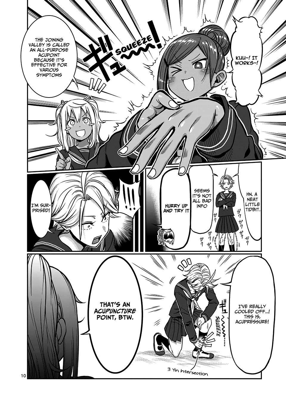 Danberu nan kiro moteru? Chapter 82 page 11 - Chapter 82: Acupressure