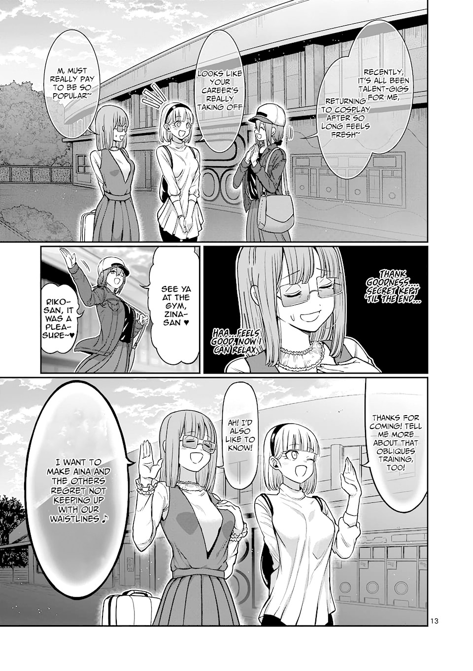 Danberu nan kiro moteru? Chapter 83 page 14 - Chapter 83: Obliques