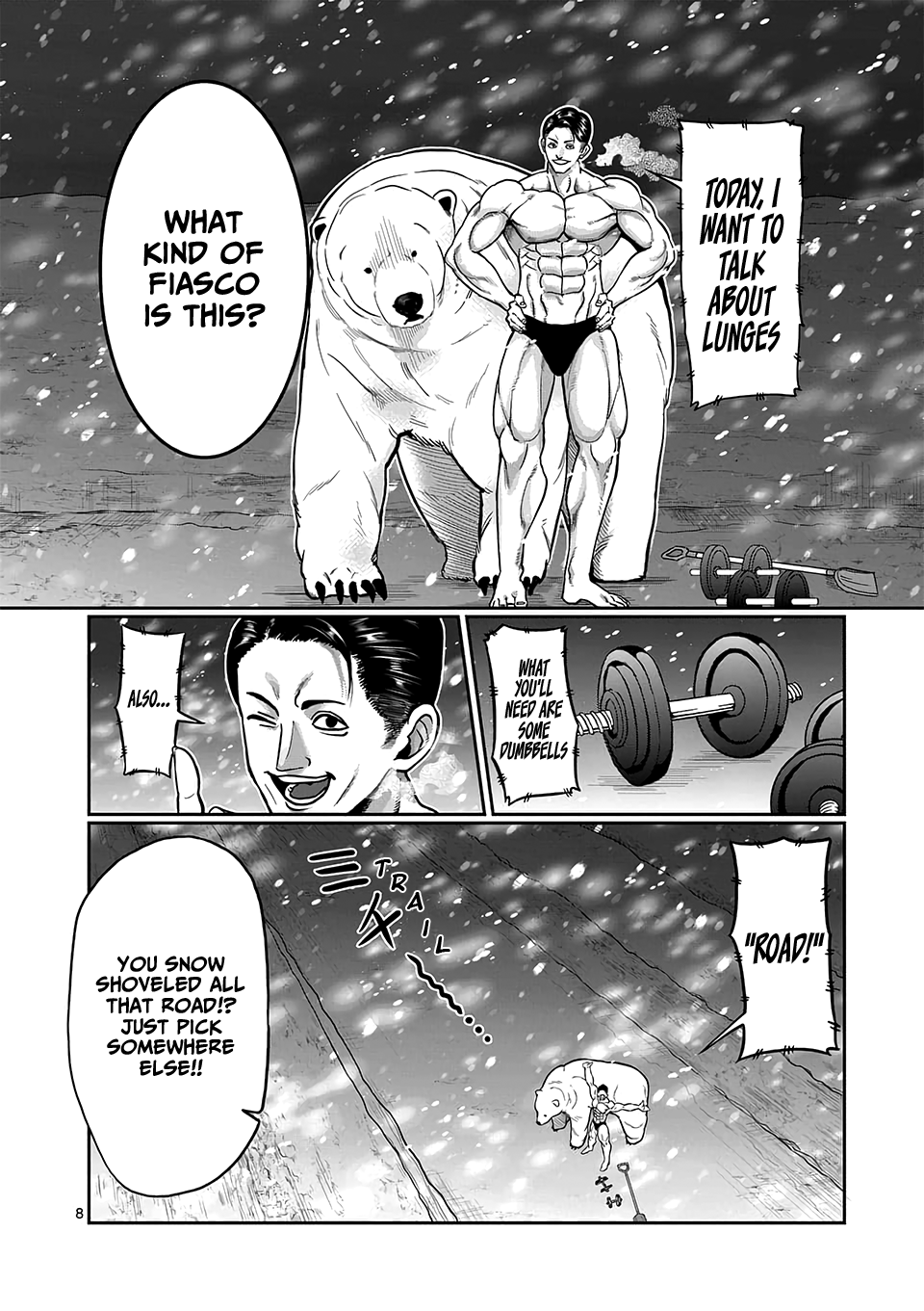 Danberu nan kiro moteru? Chapter 84 page 9 - Chapter 84: Lunges