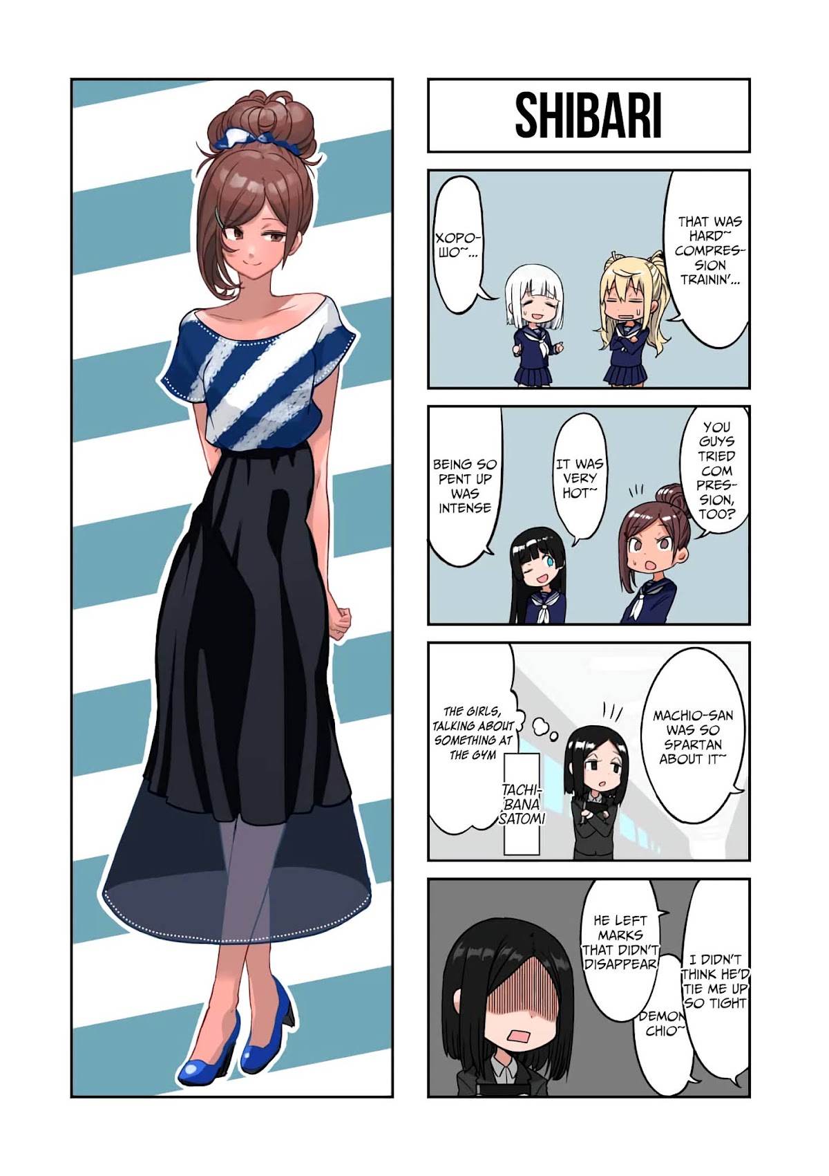 Danberu nan kiro moteru? Chapter 85 page 17 - Chapter 85: Compression Training