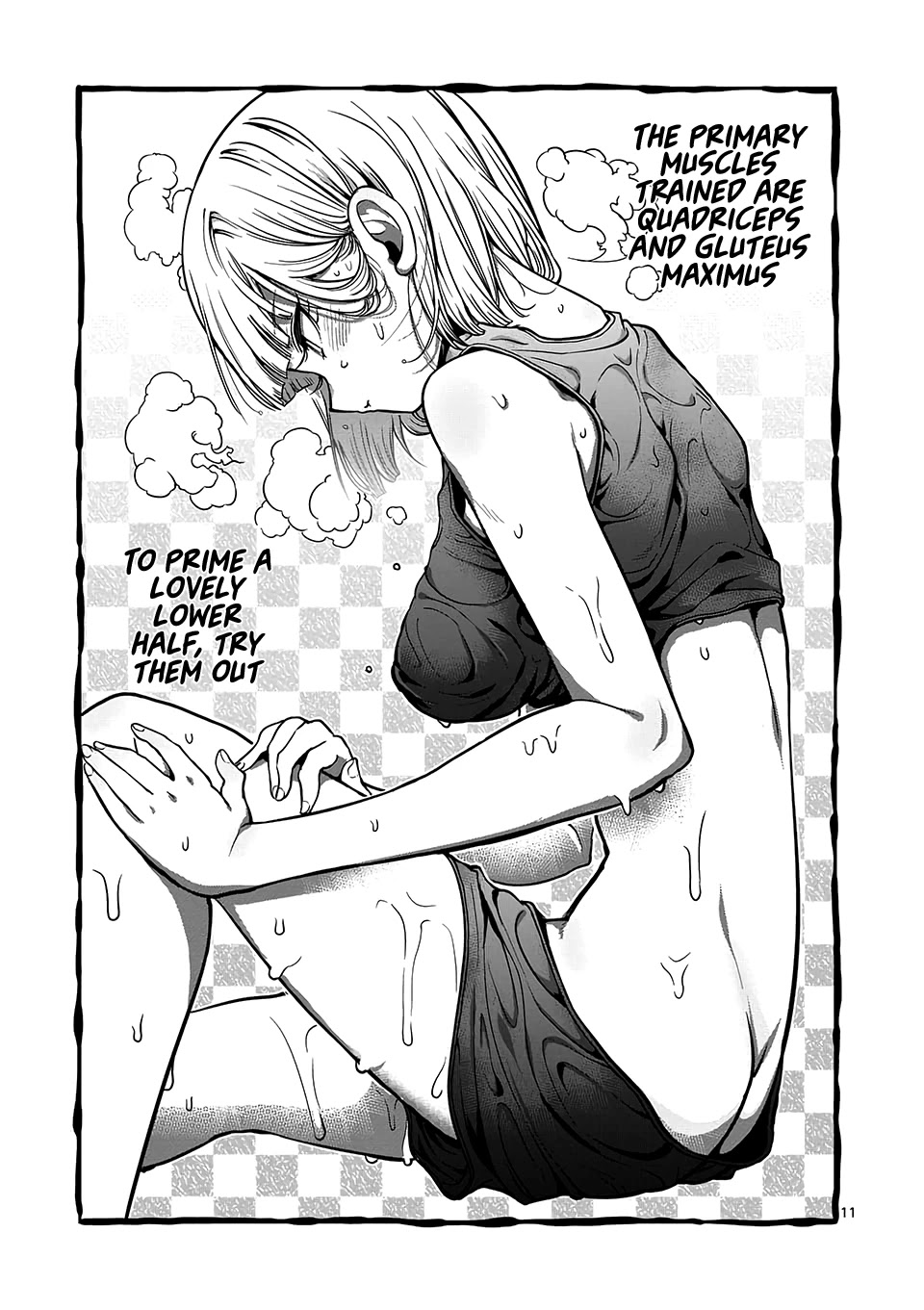 Danberu nan kiro moteru? Chapter 86 page 12 - Chapter 86: Cossack Squats