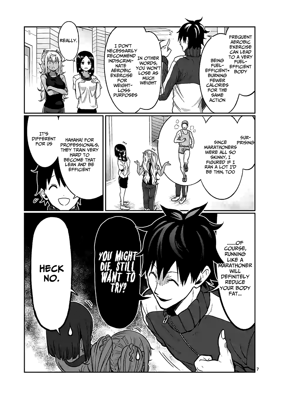 Danberu nan kiro moteru? Chapter 87 page 8 - Chapter 87: HIIT