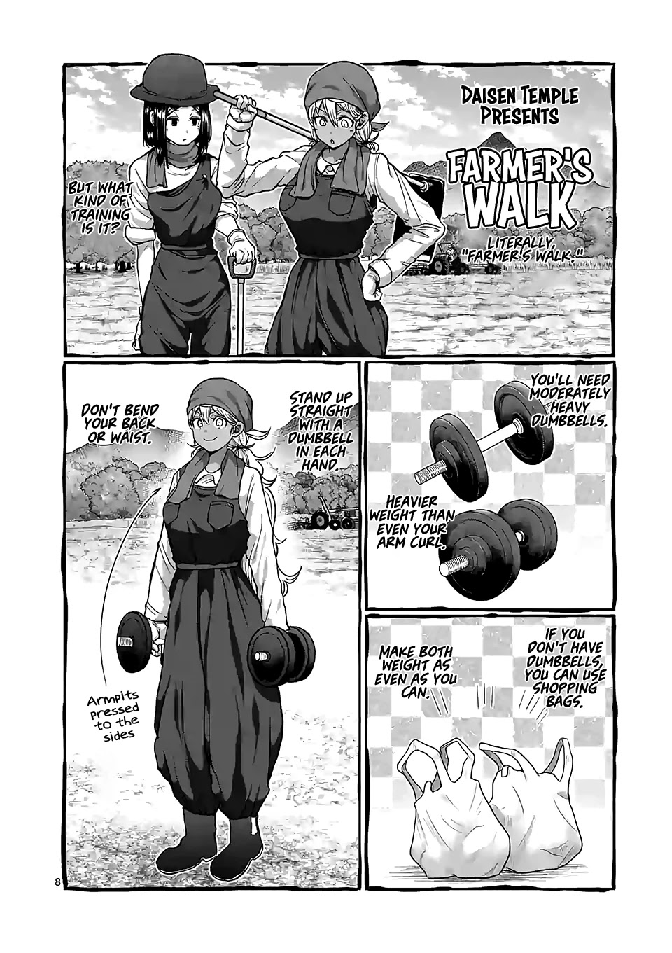 Danberu nan kiro moteru? Chapter 88 page 9 - Chapter 88: Farmer's Walk