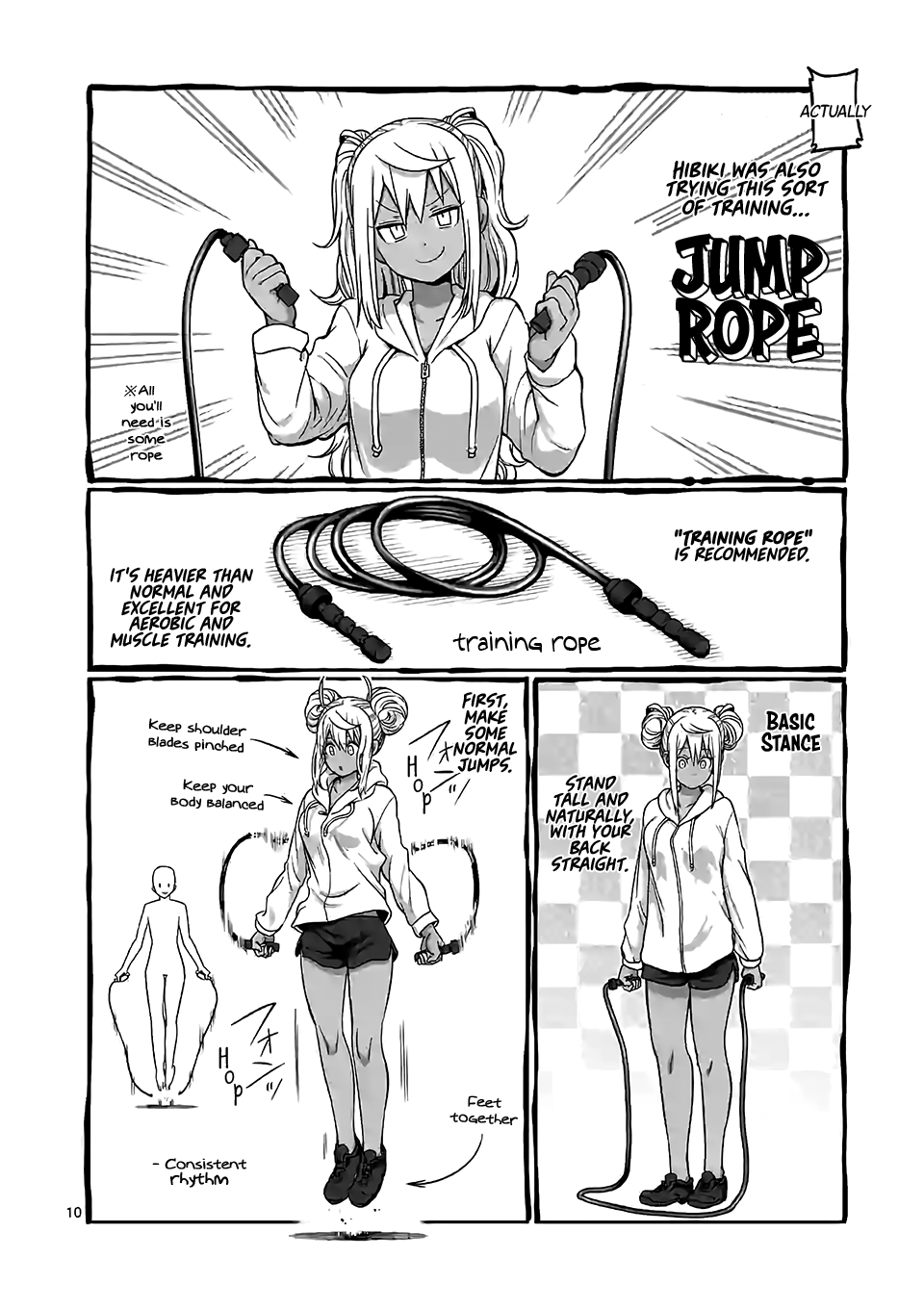 Danberu nan kiro moteru? Chapter 89 page 11 - Chapter 89: Jump Rope