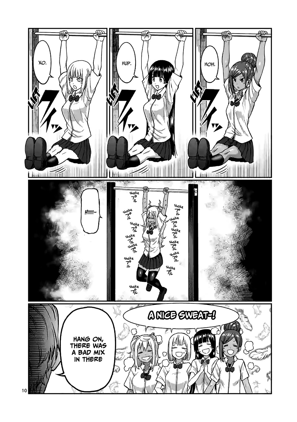 Danberu nan kiro moteru? Chapter 90 page 11 - Chapter 90: Hanging Leg Raises