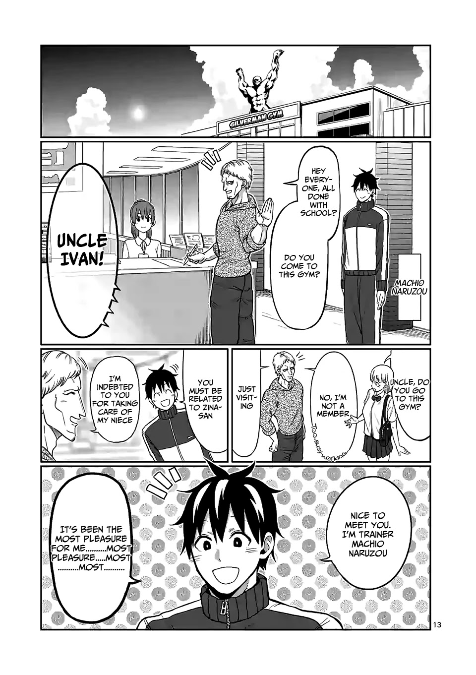 Danberu nan kiro moteru? Chapter 90 page 14 - Chapter 90: Hanging Leg Raises