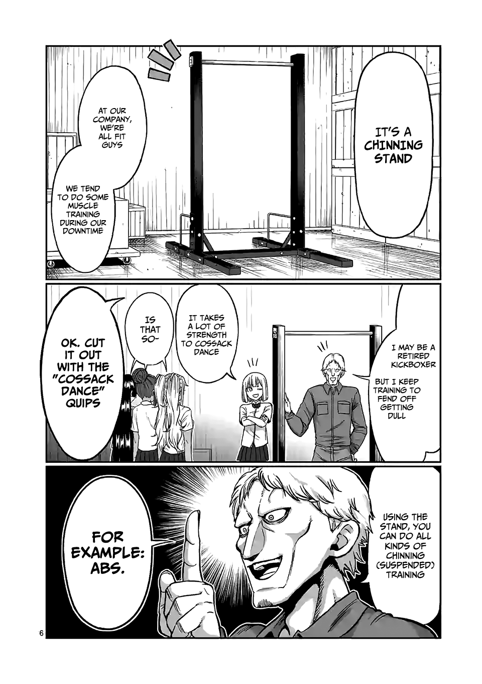 Danberu nan kiro moteru? Chapter 90 page 7 - Chapter 90: Hanging Leg Raises