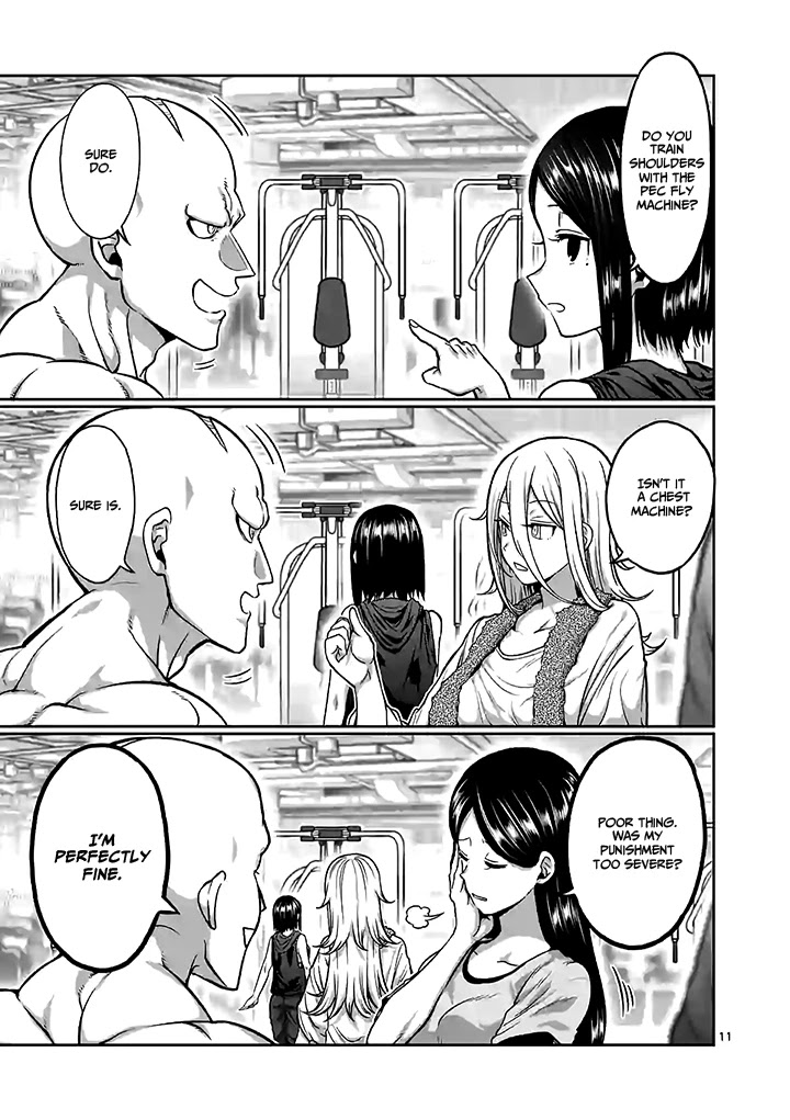 Danberu nan kiro moteru? Chapter 93 page 12 - Chapter 93: Chest Flys & Rear Delts