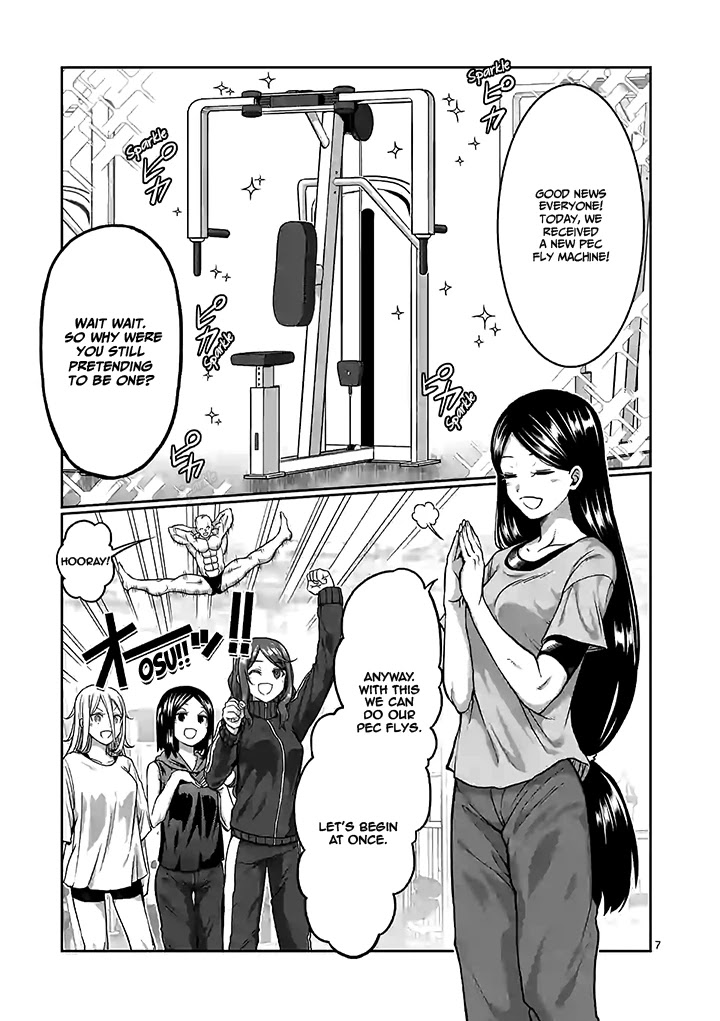 Danberu nan kiro moteru? Chapter 93 page 8 - Chapter 93: Chest Flys & Rear Delts