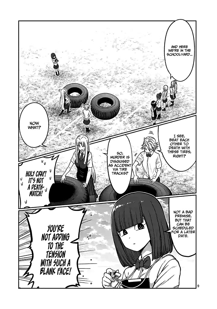 Danberu nan kiro moteru? Chapter 94 page 10 - Chapter 94: Tire Flip