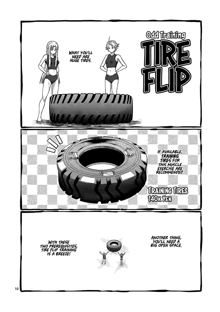 Danberu nan kiro moteru? Chapter 94 page 11 - Chapter 94: Tire Flip