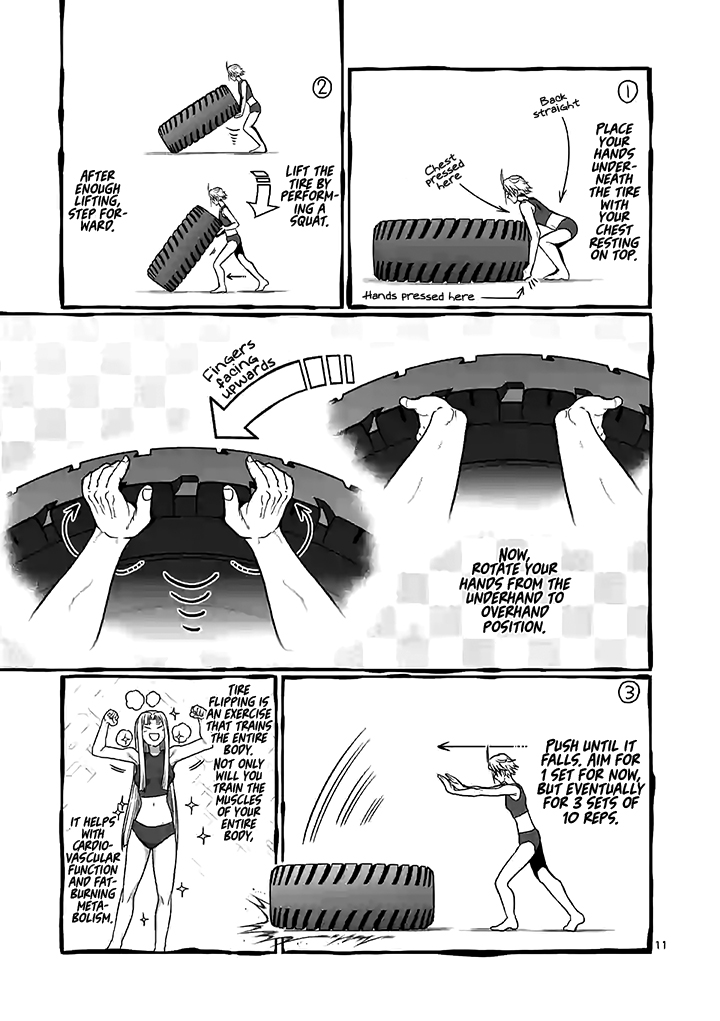 Danberu nan kiro moteru? Chapter 94 page 12 - Chapter 94: Tire Flip