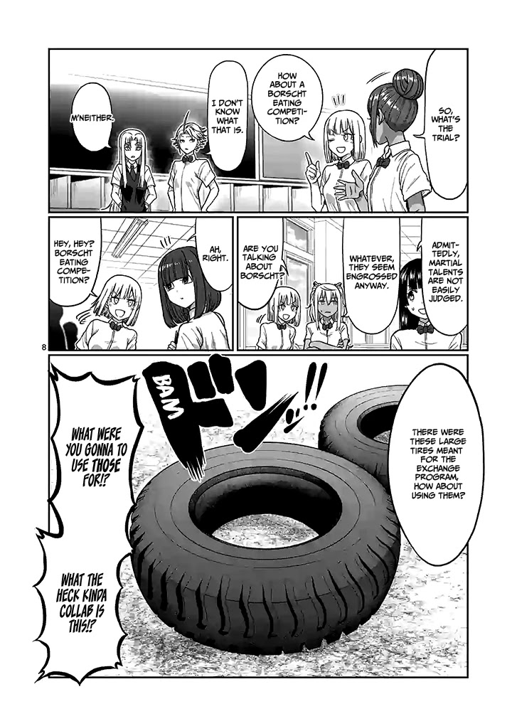 Danberu nan kiro moteru? Chapter 94 page 9 - Chapter 94: Tire Flip