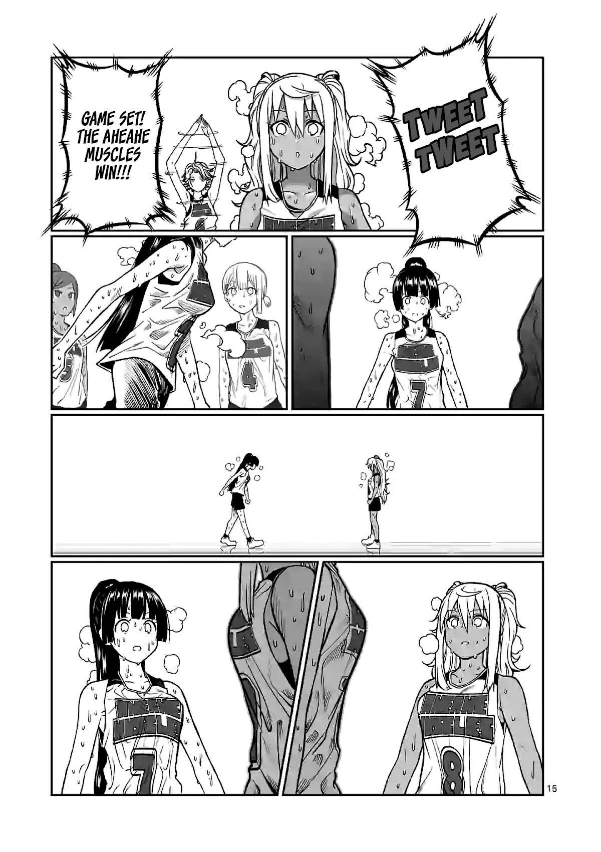 Danberu nan kiro moteru? Chapter 96 page 16 - Chapter 96: Narrow Bench Press