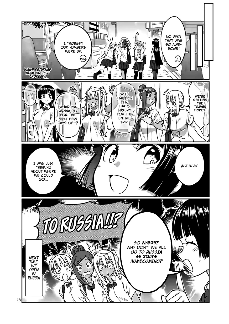 Danberu nan kiro moteru? Chapter 96 page 18 - Chapter 96: Narrow Bench Press