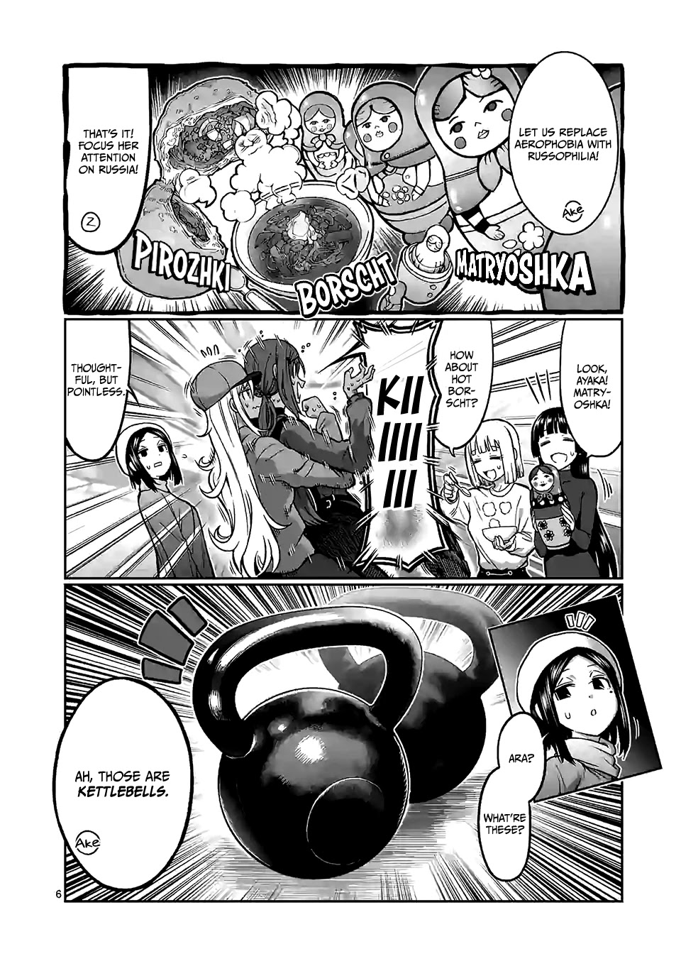 Danberu nan kiro moteru? Chapter 97 page 7 - Chapter 97: Kettlebell Swings