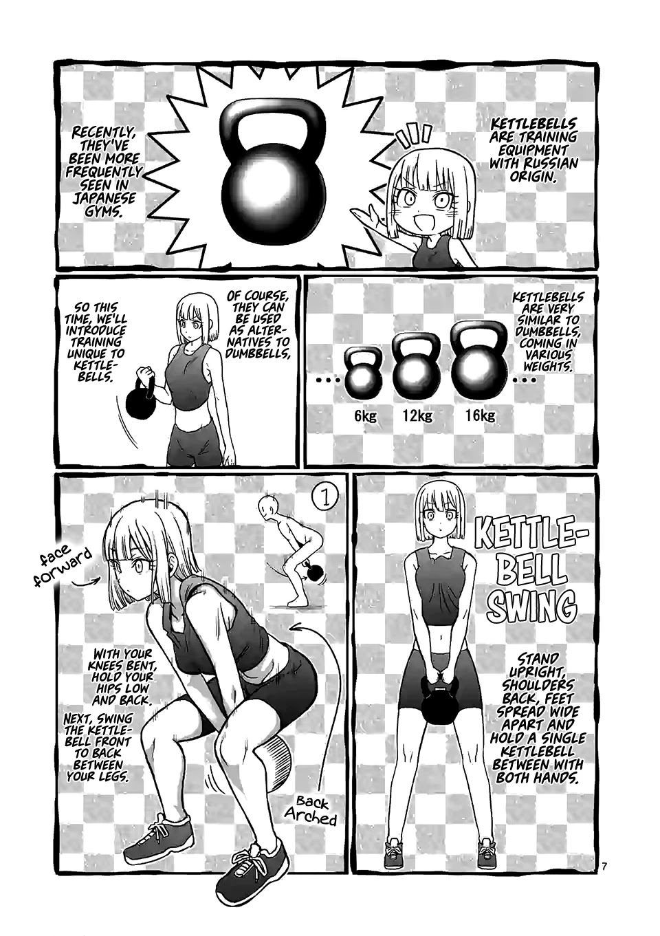 Danberu nan kiro moteru? Chapter 97 page 8 - Chapter 97: Kettlebell Swings