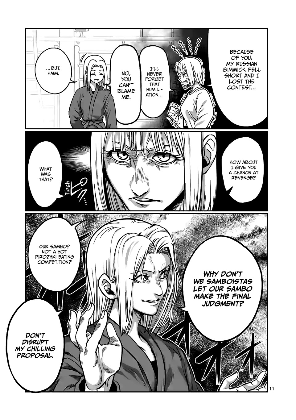 Danberu nan kiro moteru? Chapter 98 page 12 - Chapter 98: Sambo & Cleans