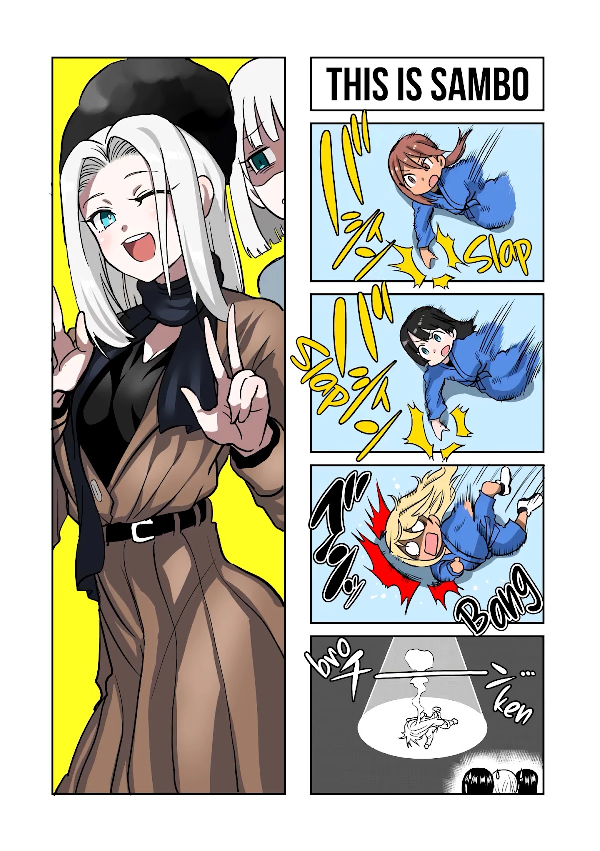 Danberu nan kiro moteru? Chapter 98 page 16 - Chapter 98: Sambo & Cleans