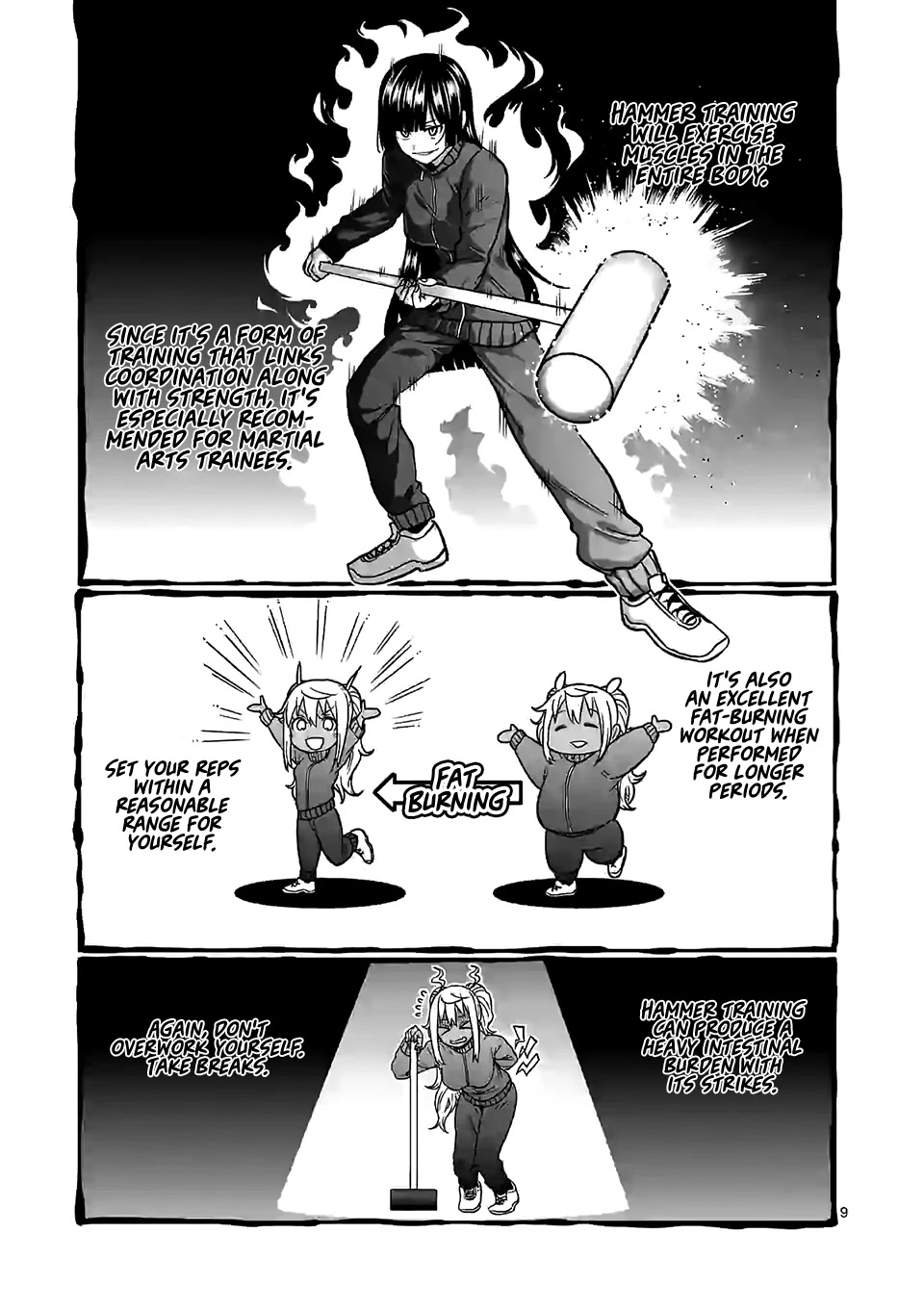 Danberu nan kiro moteru? Chapter 99 page 10 - Chapter 99: Hammer Training
