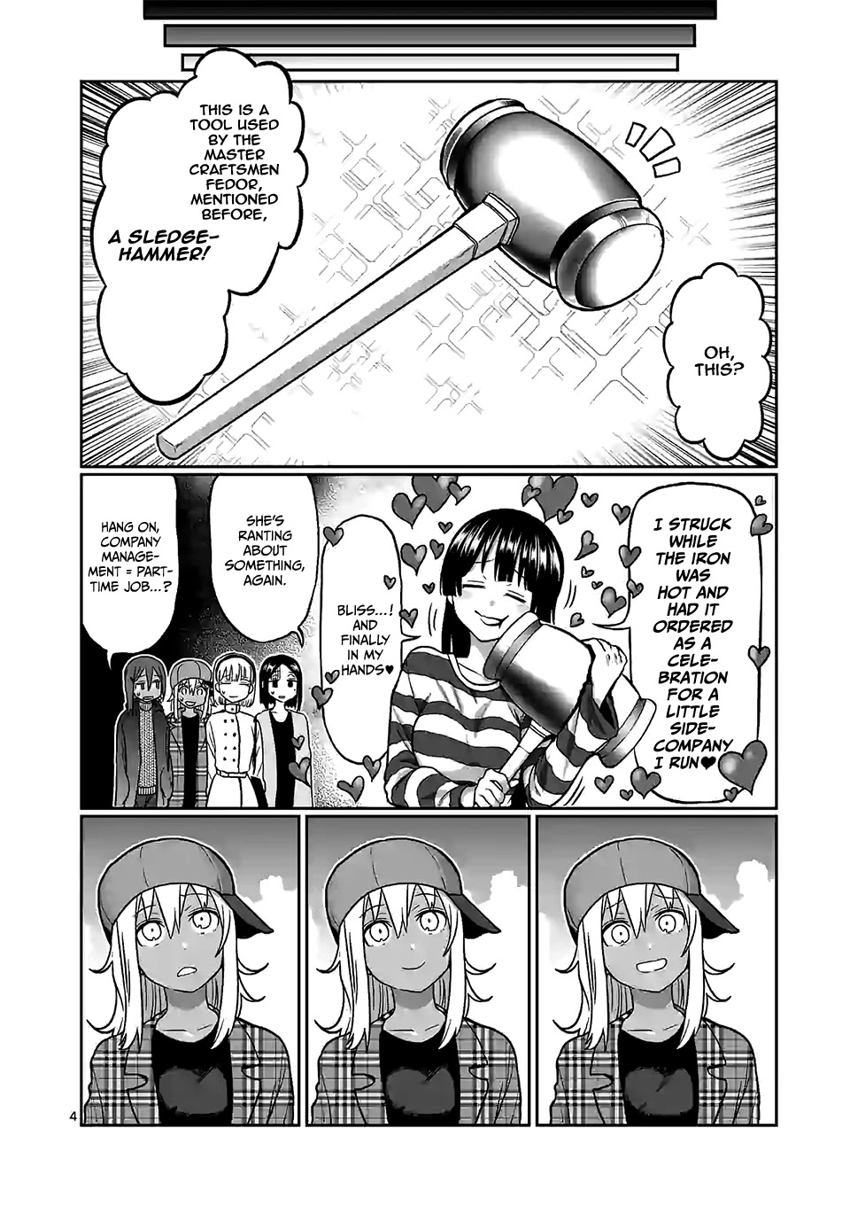 Danberu nan kiro moteru? Chapter 99 page 5 - Chapter 99: Hammer Training