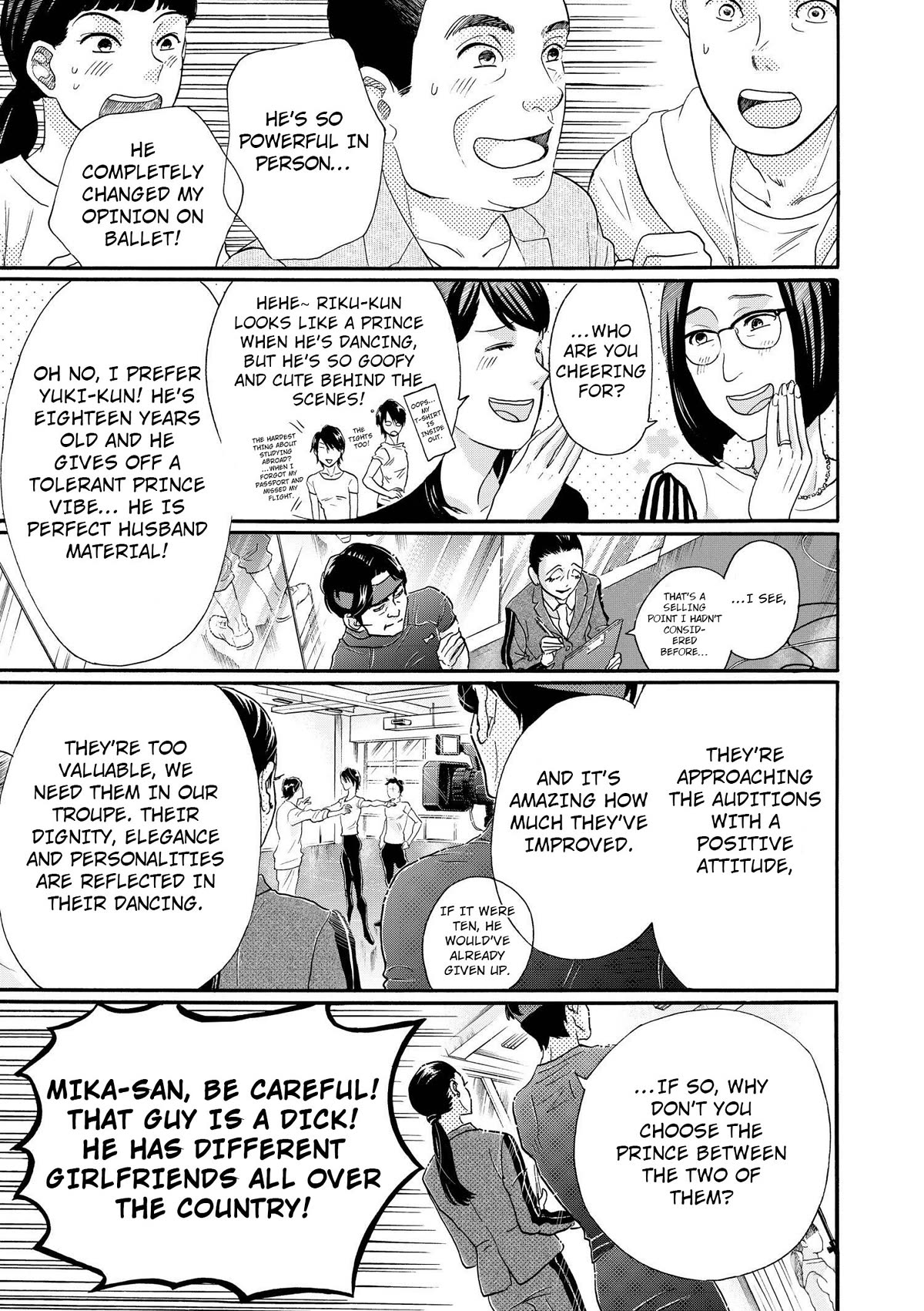 Dance Dance Danseur Chapter 103 page 12 - Chapter 103