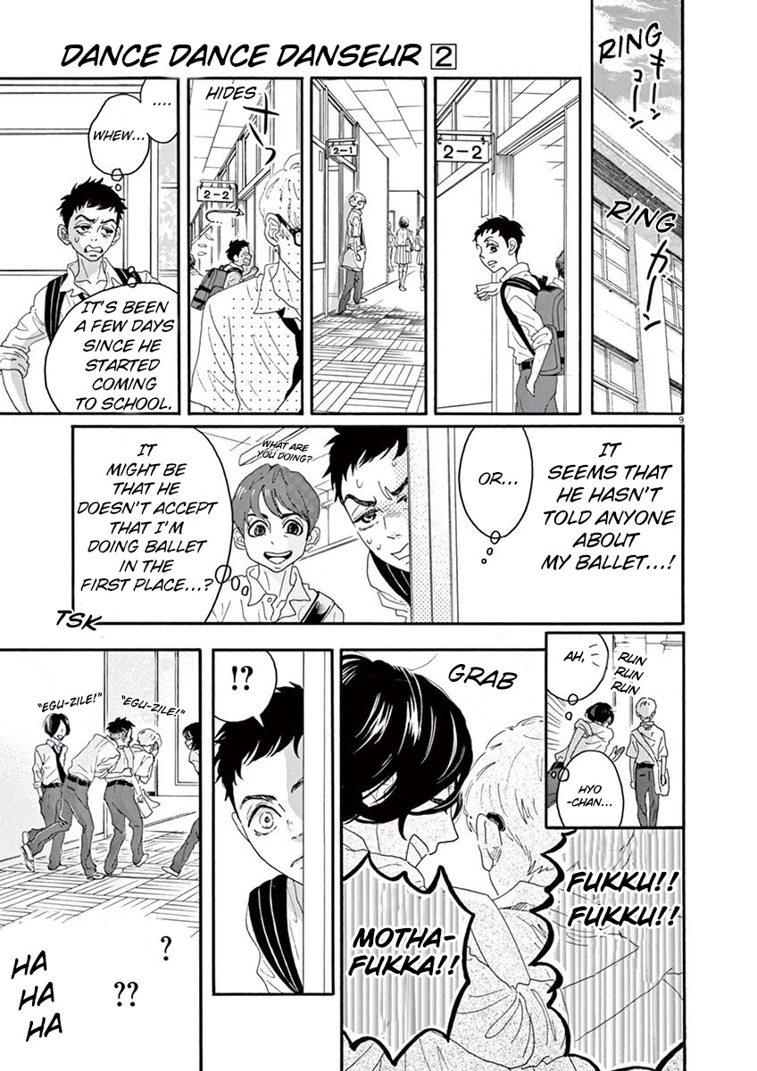 Dance Dance Danseur Chapter 11 page 9 - Chapter 11