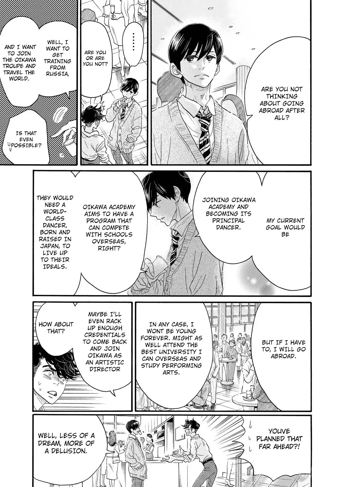 Dance Dance Danseur Chapter 112 page 17 - Chapter 112