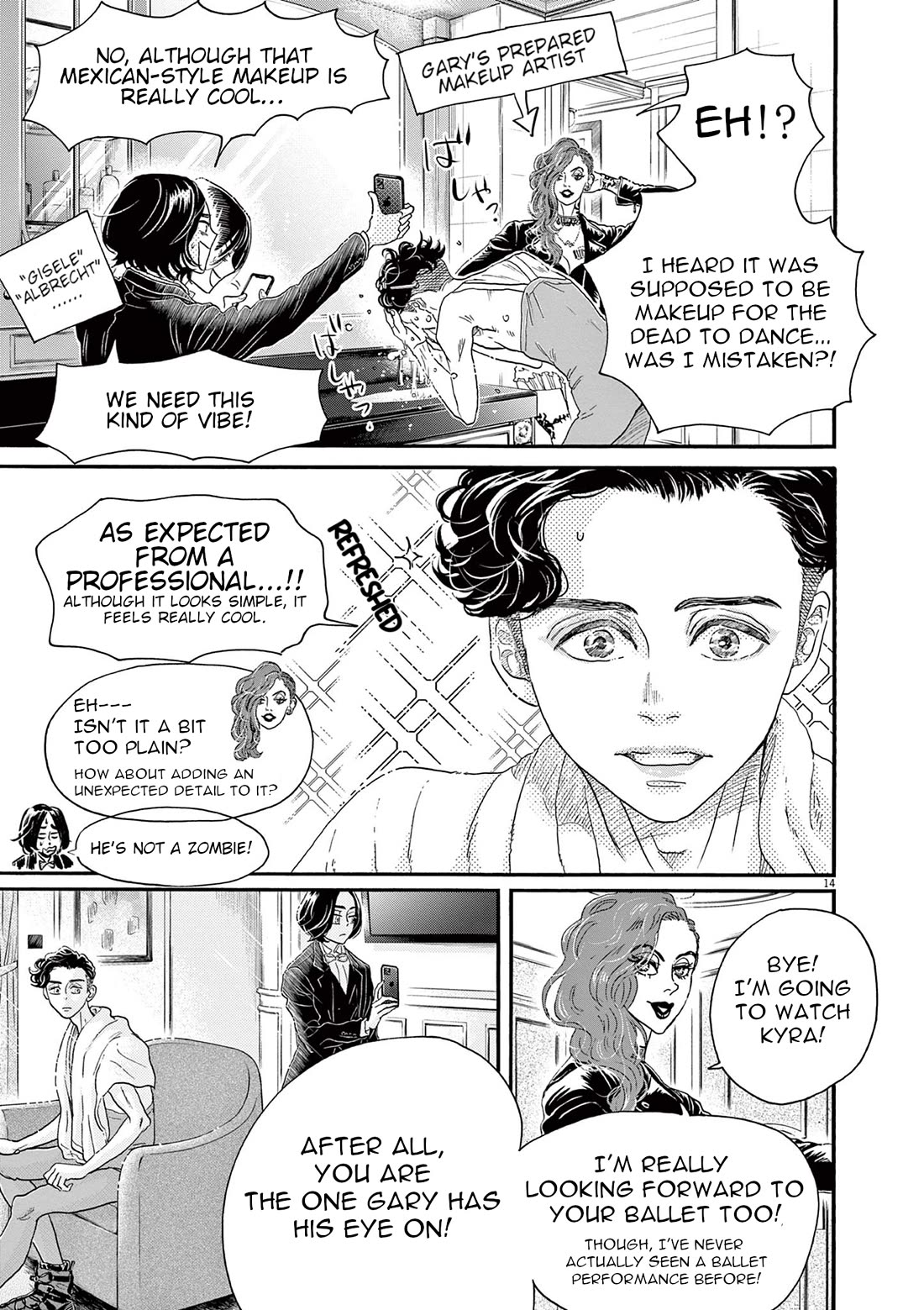 Dance Dance Danseur Chapter 171 page 14 - Chapter 171