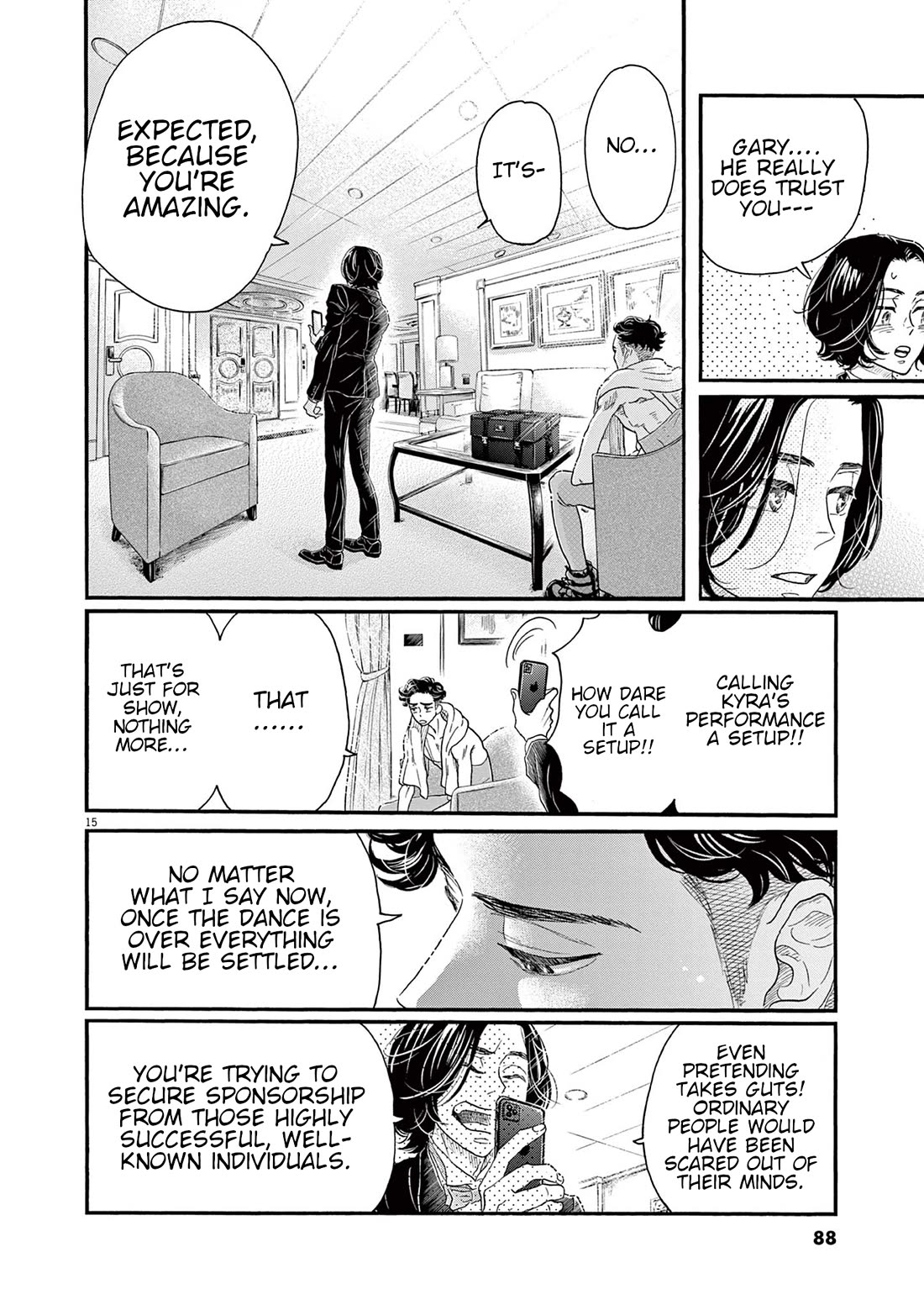 Dance Dance Danseur Chapter 171 page 15 - Chapter 171