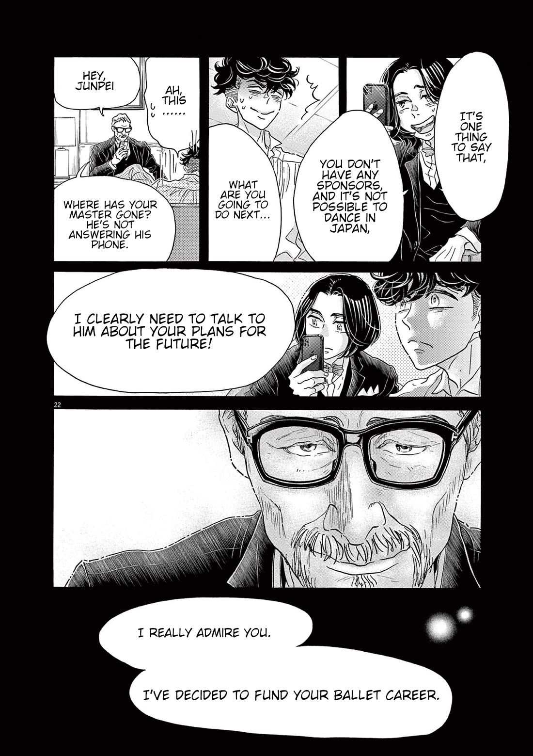 Dance Dance Danseur Chapter 175 page 22 - Chapter 175