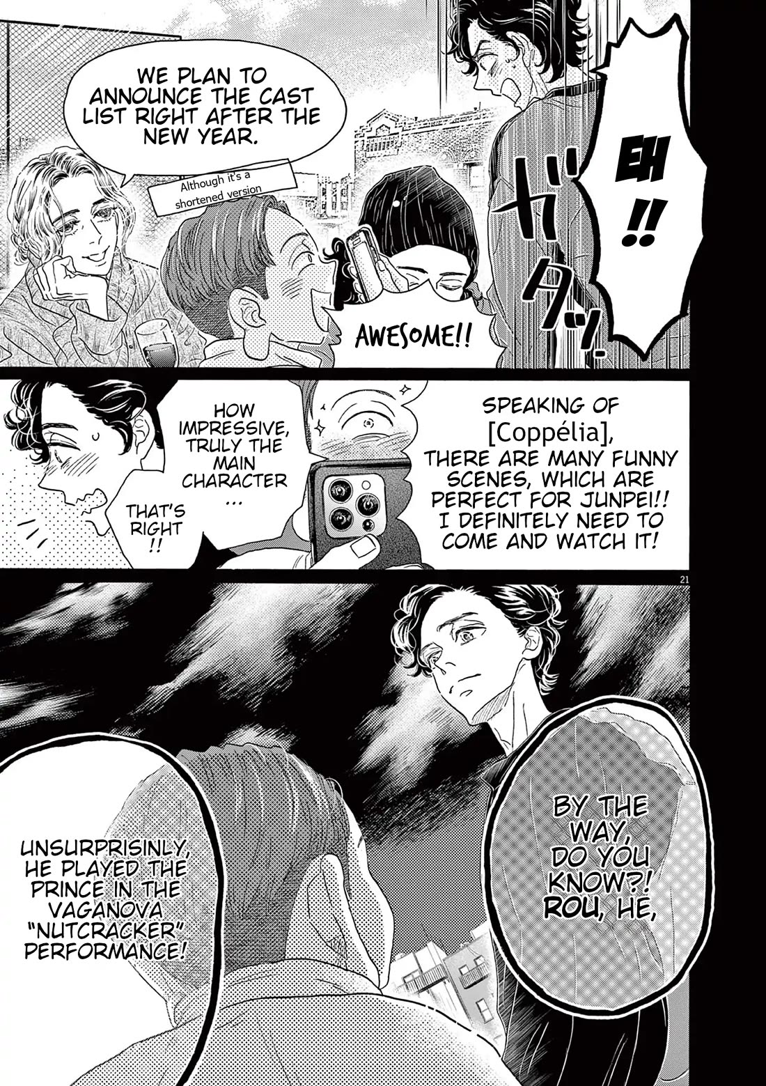 Dance Dance Danseur Chapter 180 page 21 - Chapter 180