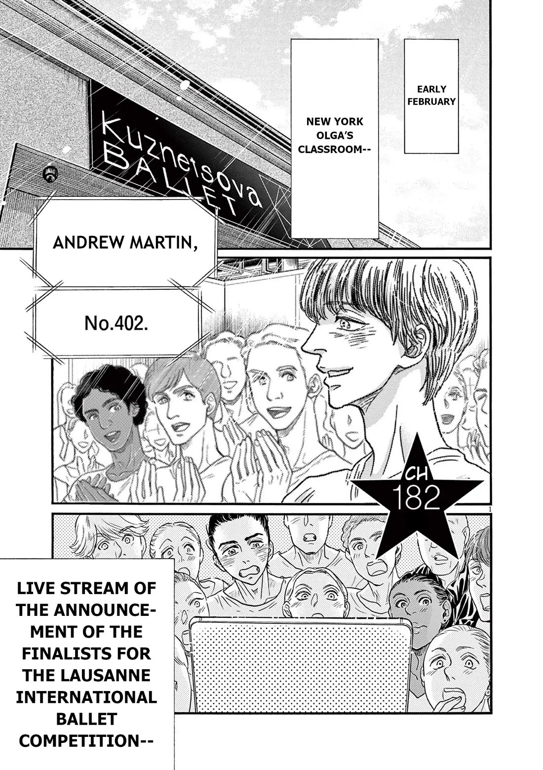 Dance Dance Danseur Chapter 182 page 1 - Chapter 182