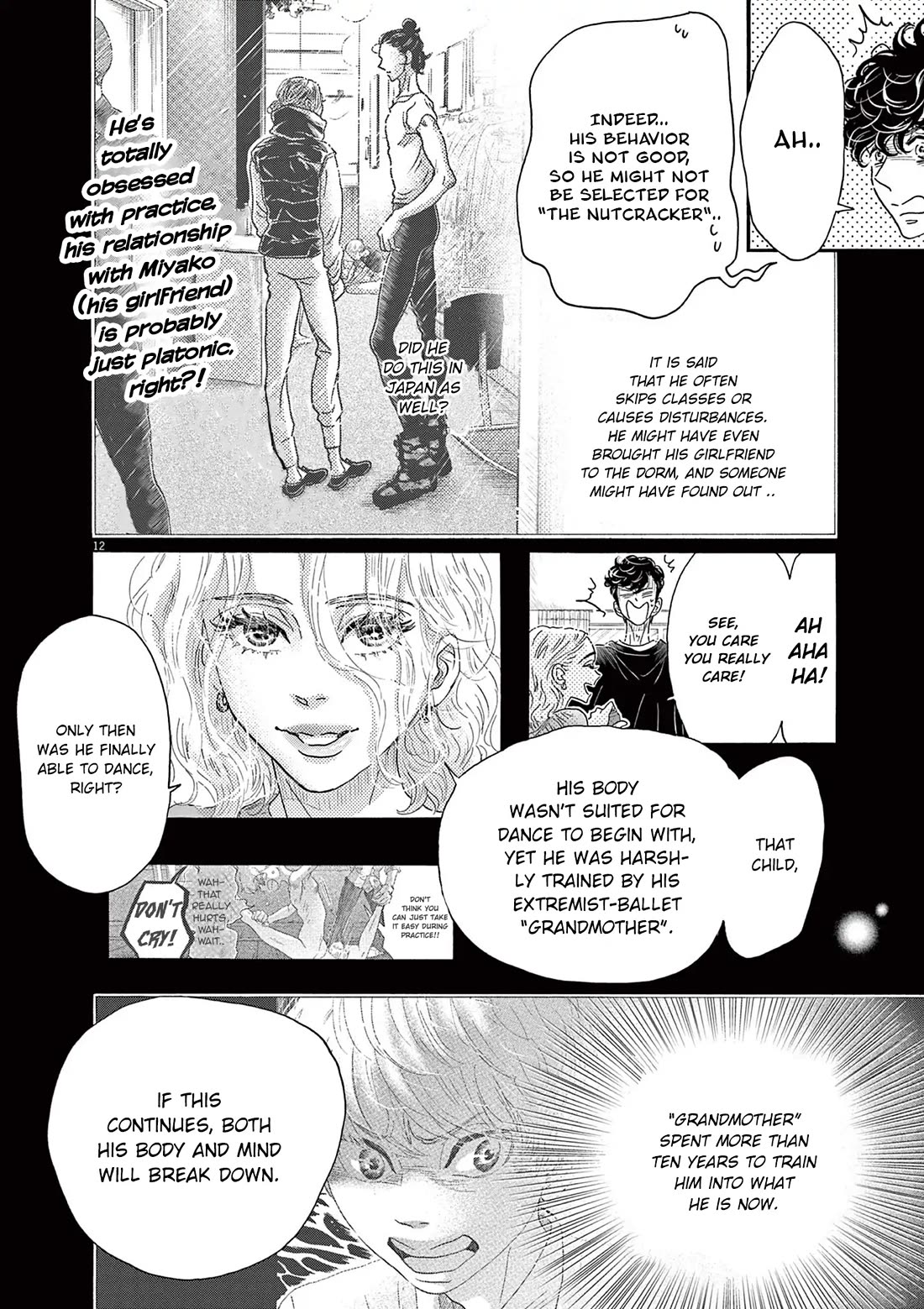 Dance Dance Danseur Chapter 185 page 12 - Chapter 185