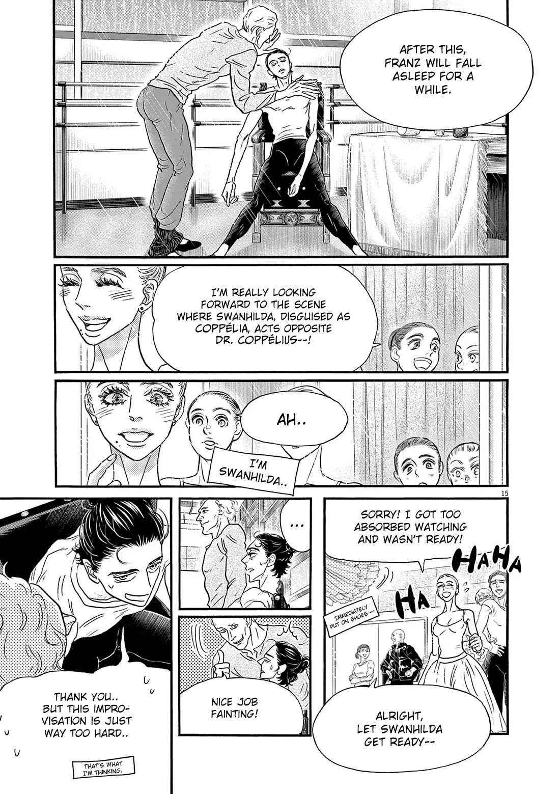 Dance Dance Danseur Chapter 187 page 15 - Chapter 187